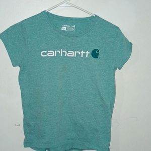 Carhartt sea green t shirt